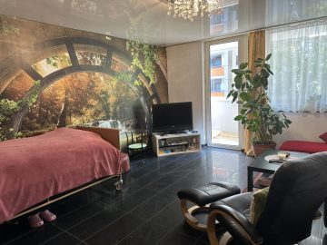 Kapitalanlage mit Wohlfühlfaktor: Modernisierte 1-Zimmer-Wohnung mit Balkon am Waldrand, 63069 Offenbach, Etagenwohnung
