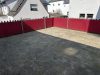Attraktives Wohnensemble mit zwei Häusern und vier Wohneinheiten in Feldrandlage von Limeshain - Dachterrasse EG Neubau