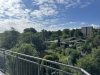 Kleine Wohlfühloase: 3-Zimmer-Dachgeschosswohnung in Offenbach-Rosenhöhe - Aussicht Balkon