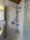 Ruhig gelegene 2-Zimmer-Wohnung mit Südbalkon und Gartennutzung in Seligenstadt Froschhausen - Dusche