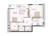 Attraktive 3-Zimmerwohnung in guter Lage von Hainburg-Klein-Krotzenburg - Grundriss 2.OG